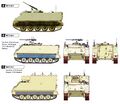 ArmouredPersonnelCarrier M-113A1 And M-577 IIGFjpg.jpg
