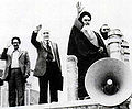 Khomeini-Banisadr-Bazargan-Tehran-Iran-1979 RefahschoolExecutions.jpg