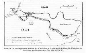 Iran-Iraq Shatt al-Arab Boundries1974.jpg